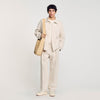 Worker Overshirt Linen Worker Jacket Oats