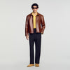 Alessandro Jacket Leather jacket Camel