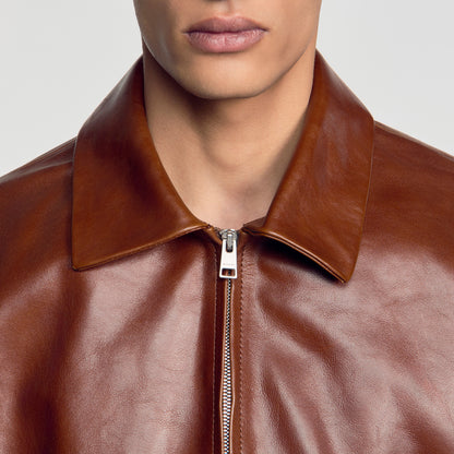 Alessandro Jacket Leather jacket Camel