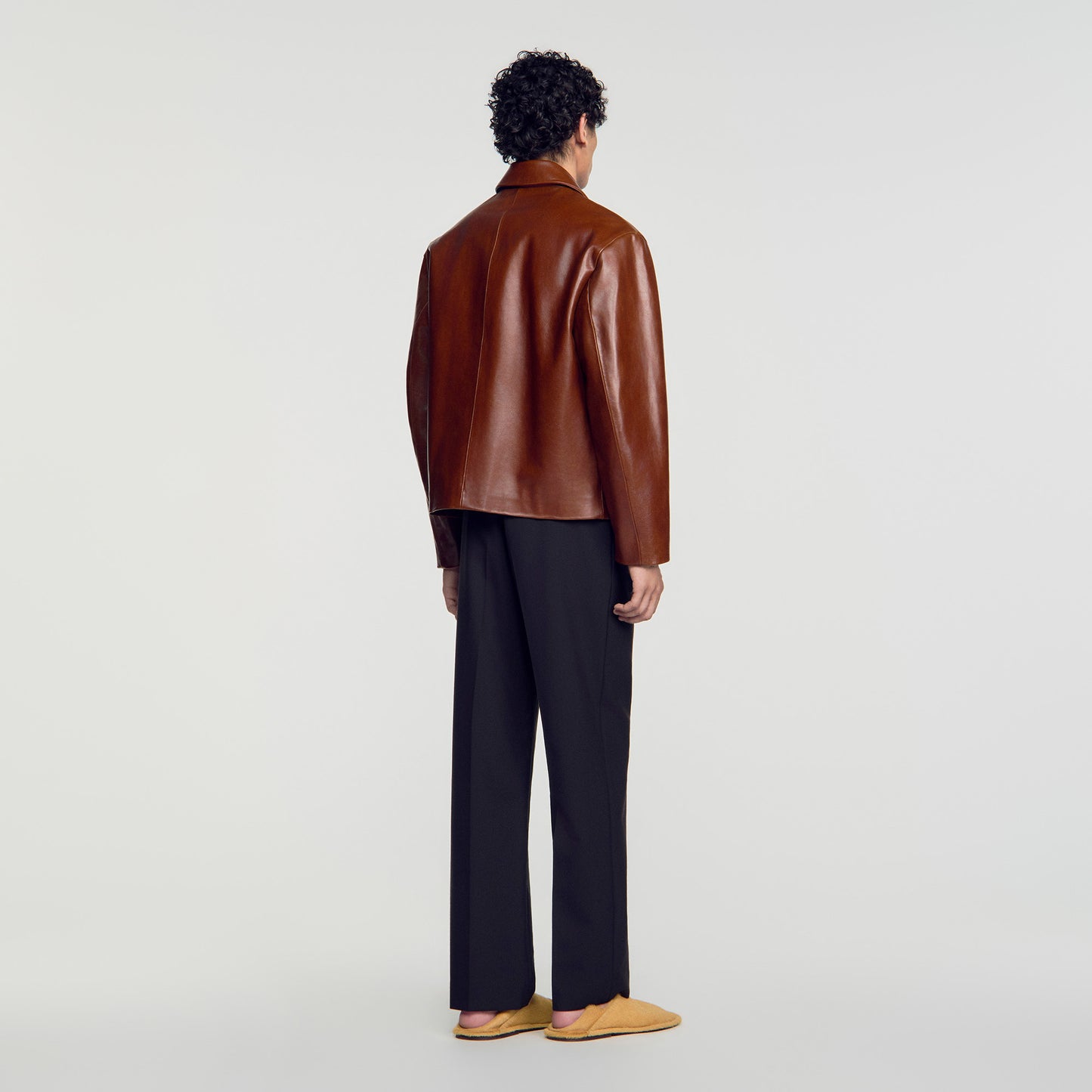 Alessandro Jacket Leather jacket Camel