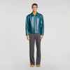 Alessandro Jacket Leather jacket Petrol Blue