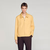 Minimal Jacket Zip-Up Jacket LIGHT YELLOW