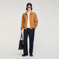 Thomas Jacket Nubuck Suede Leather Jacket Cognac