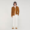 Thierry Jacket Split Leather Jacket Whisky