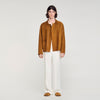 Thierry Jacket Split Leather Jacket Whisky
