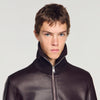 Harry Leather Jacket Zip-up leather jacket Chocolate