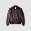 Harry Leather Jacket Zip-up leather jacket Chocolate