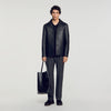 Philip Jacket Straight lambskin jacket Black