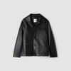 Philip Jacket Straight lambskin jacket Black