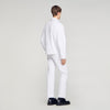 Worker Oversize White Denim Worker Jacket White