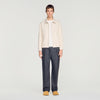 Jones Cotton Jacket  Worker Jacket Ecru