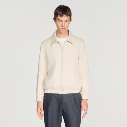 Jones Cotton Jacket  Worker Jacket Ecru
