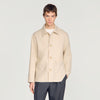 Henry Wool Worker  Worker Jacket Ecru Chine