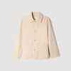 Henry Wool Worker  Worker Jacket Ecru Chine