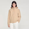 Orion Hooded Zip-Up Jacket Sand