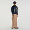 New Monaco Leather jacket Black