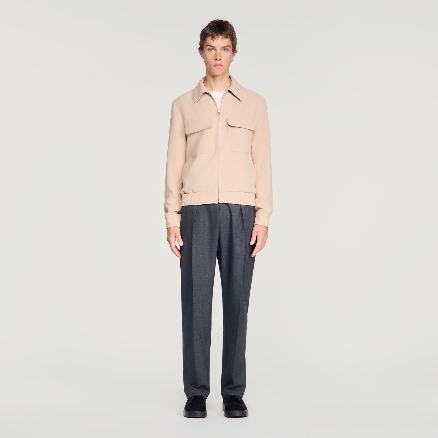 New Fifties  Worker Jacket Cappucino