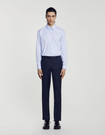 Classic Cotton Shirt Sky Blue