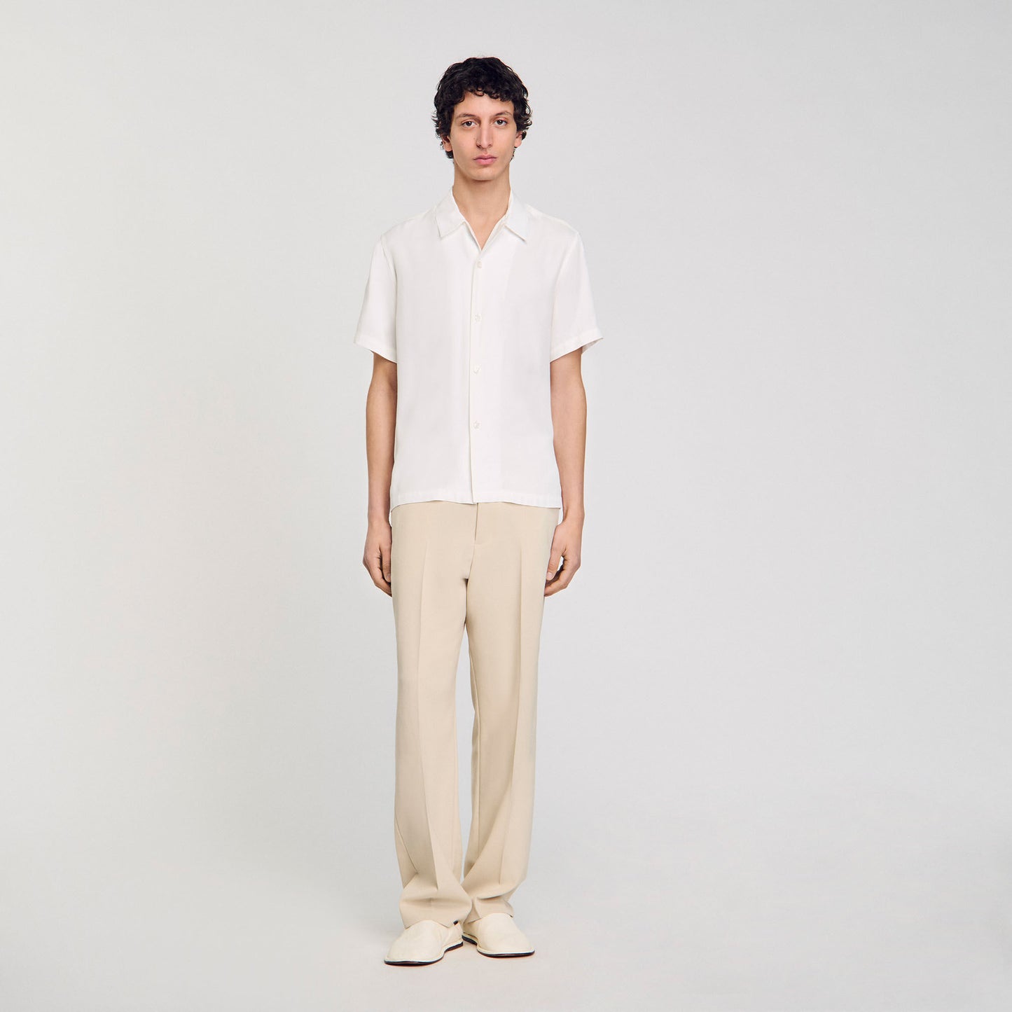 Requin Mc Shark Collar Shirt Opticwhite Opticwhite