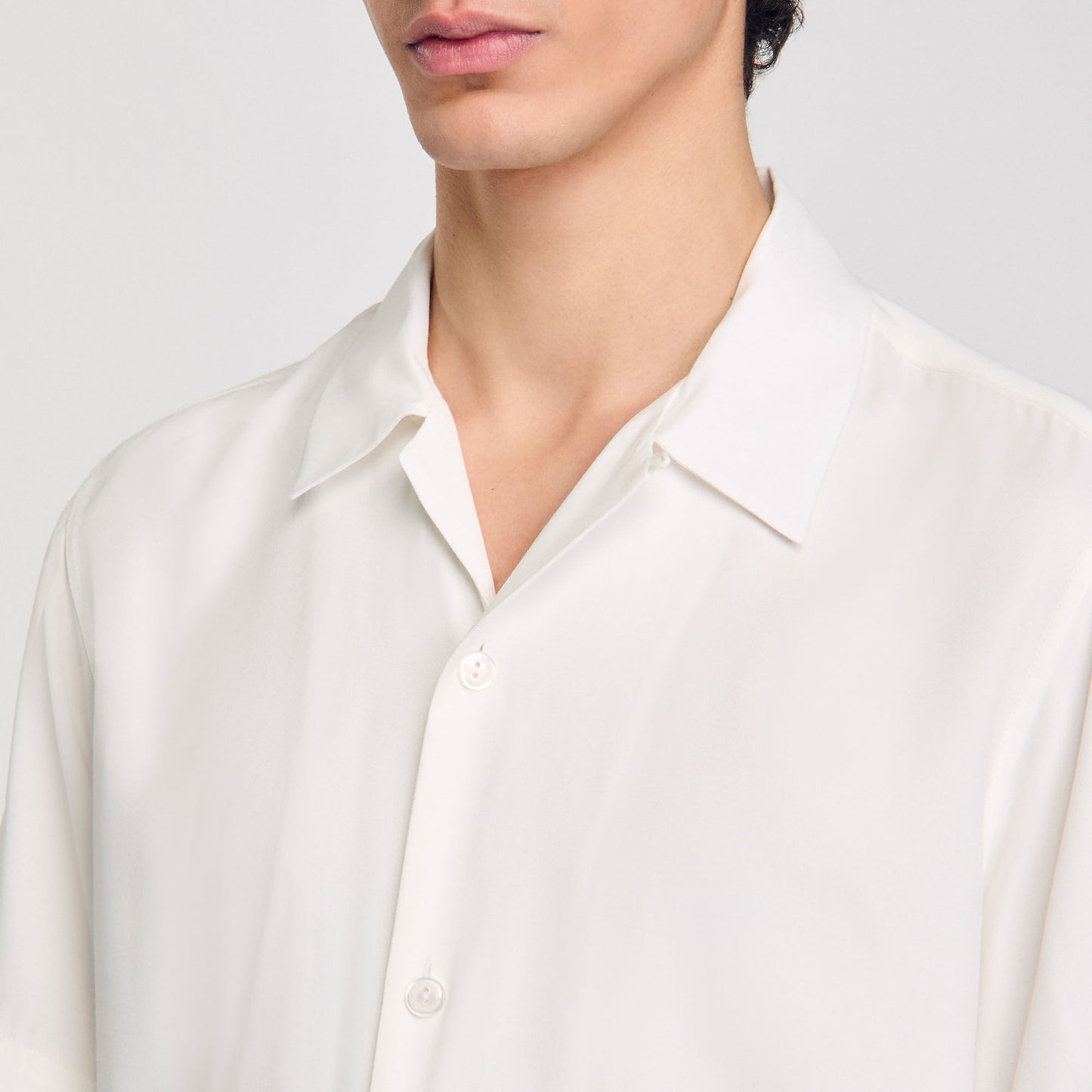Requin Mc Shark Collar Shirt Opticwhite Opticwhite