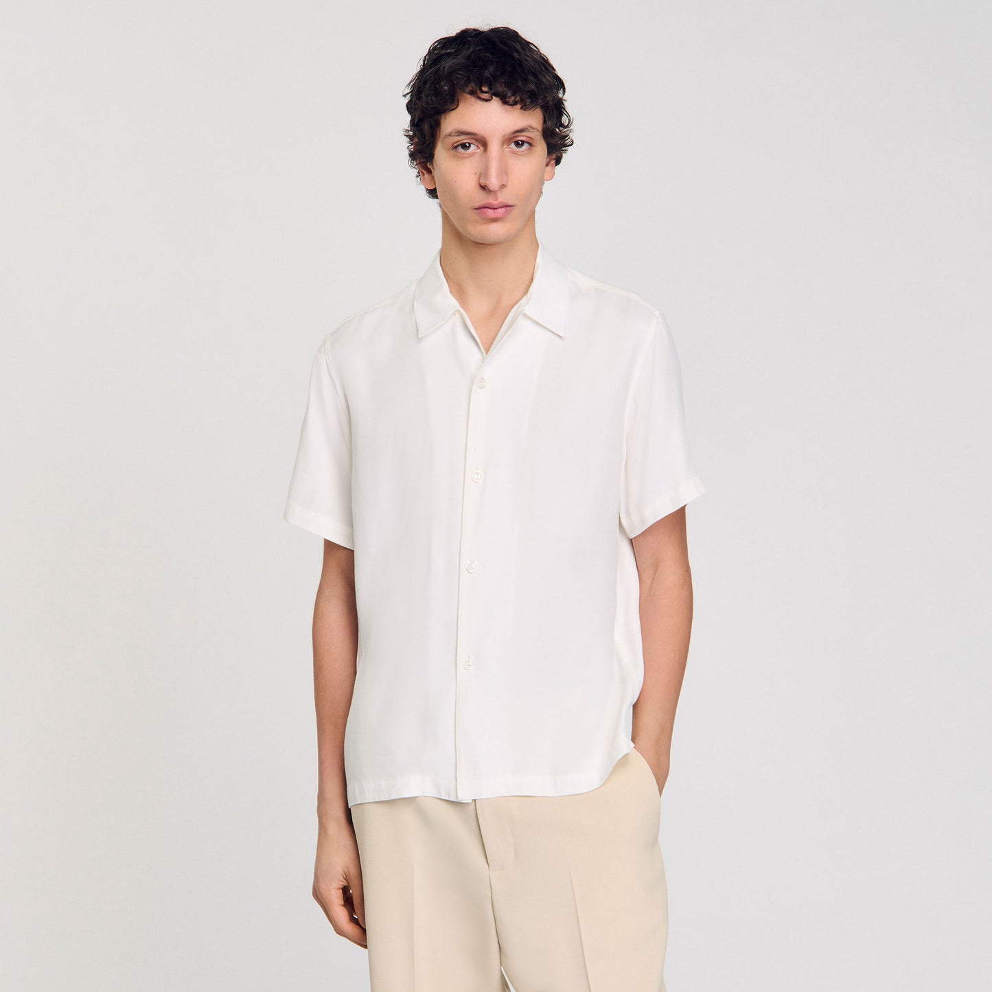 Requin Mc Shark Collar Shirt Opticwhite Opticwhite