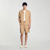 Requin Mc Shark Collar Shirt Nut Nut
