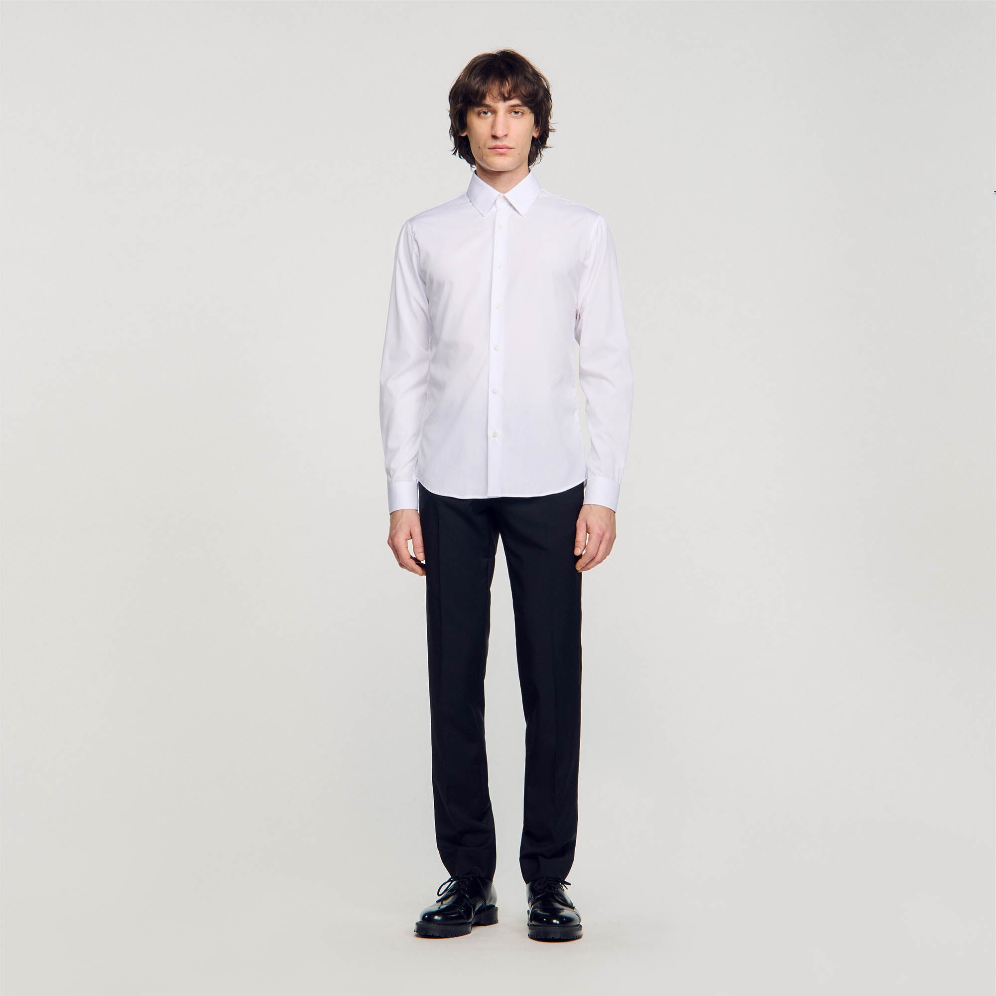 Long-Sleeved Shirt White