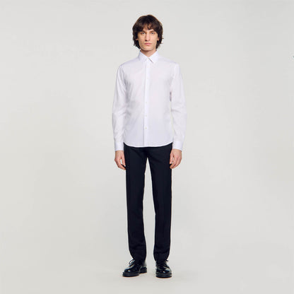Long-Sleeved Shirt White