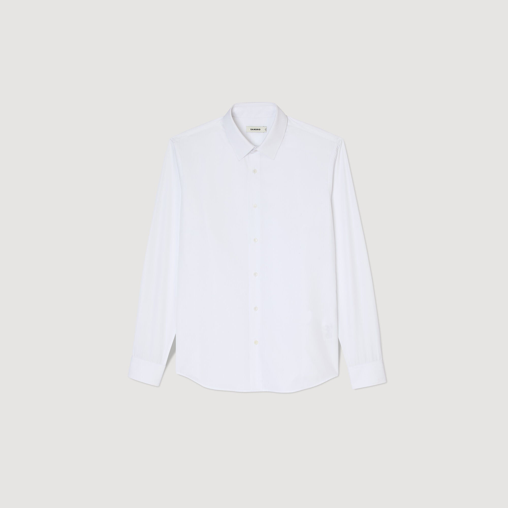 Long-Sleeved Shirt White