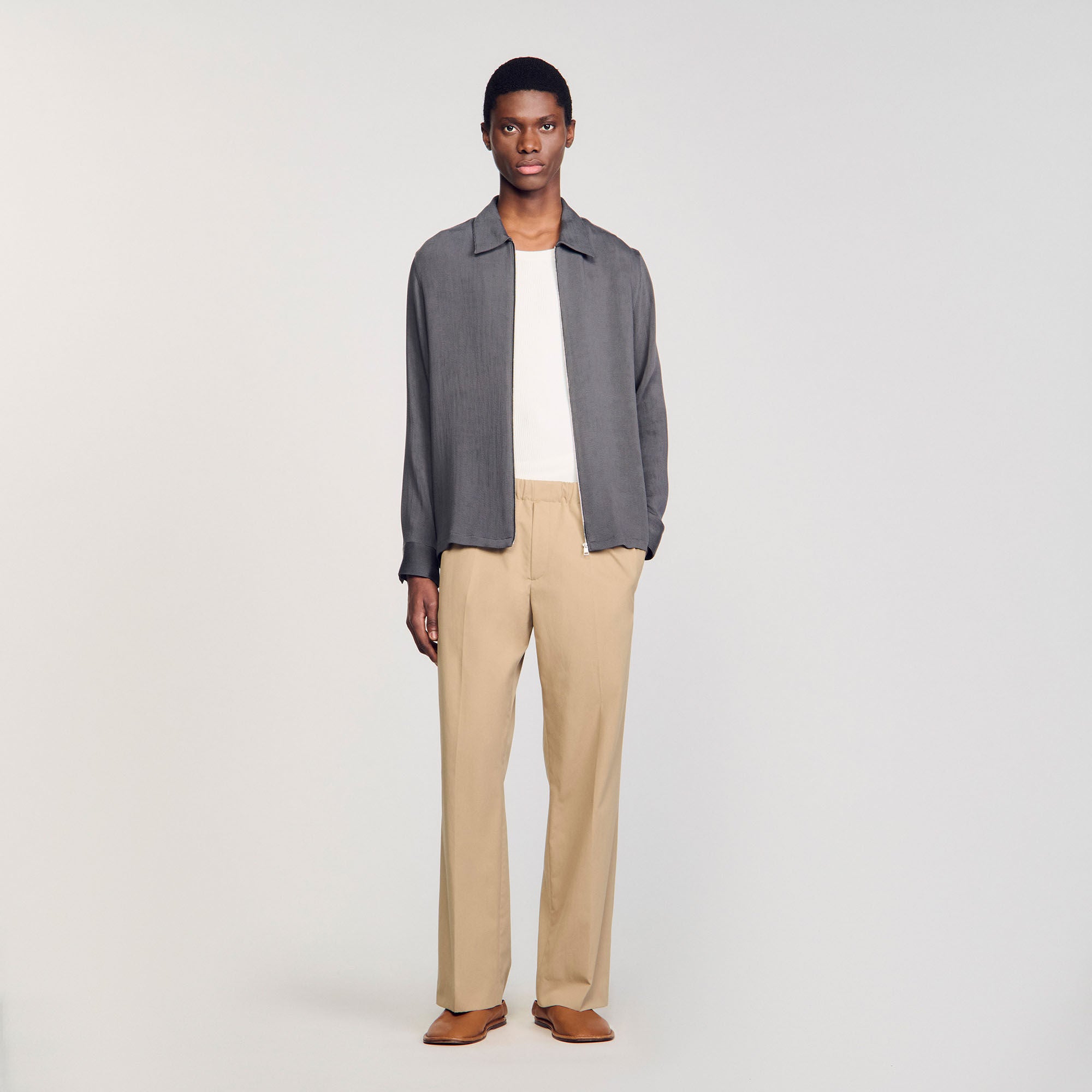 Fonte Pleated Shirt