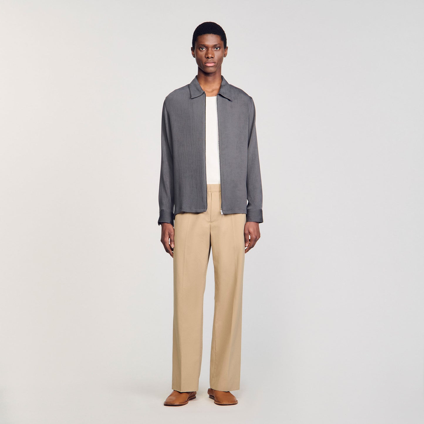 Fonte Pleated Shirt
