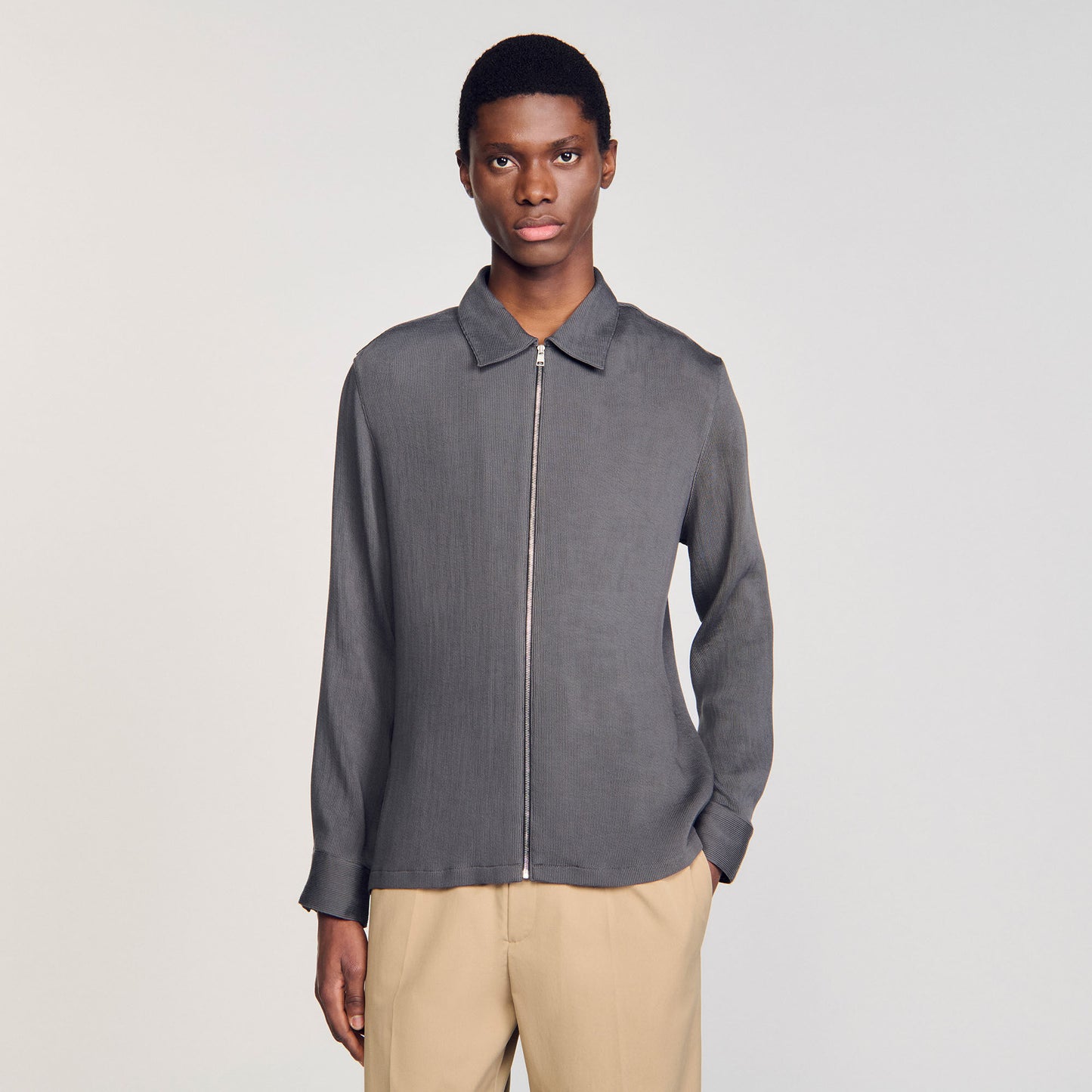 Fonte Pleated Shirt