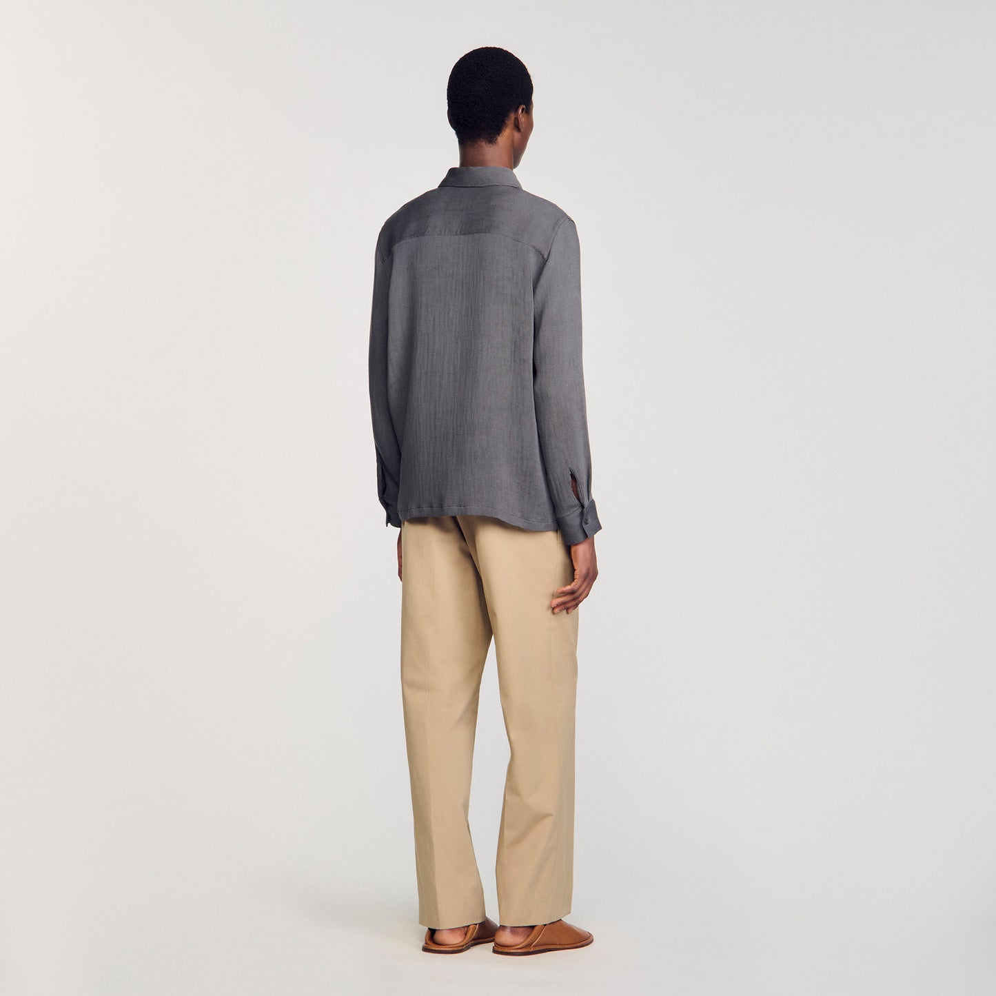 Fonte Pleated Shirt