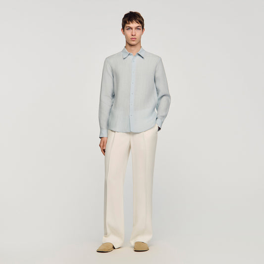 Linen Shirt Linen Shirt Sky Blue