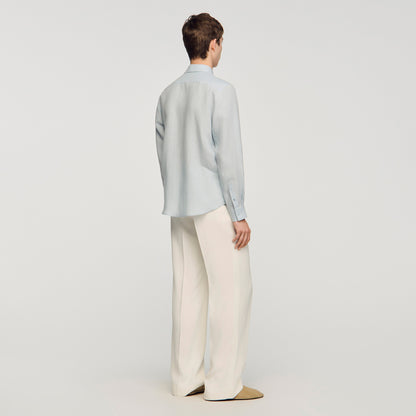 Linen Shirt Linen Shirt Sky Blue