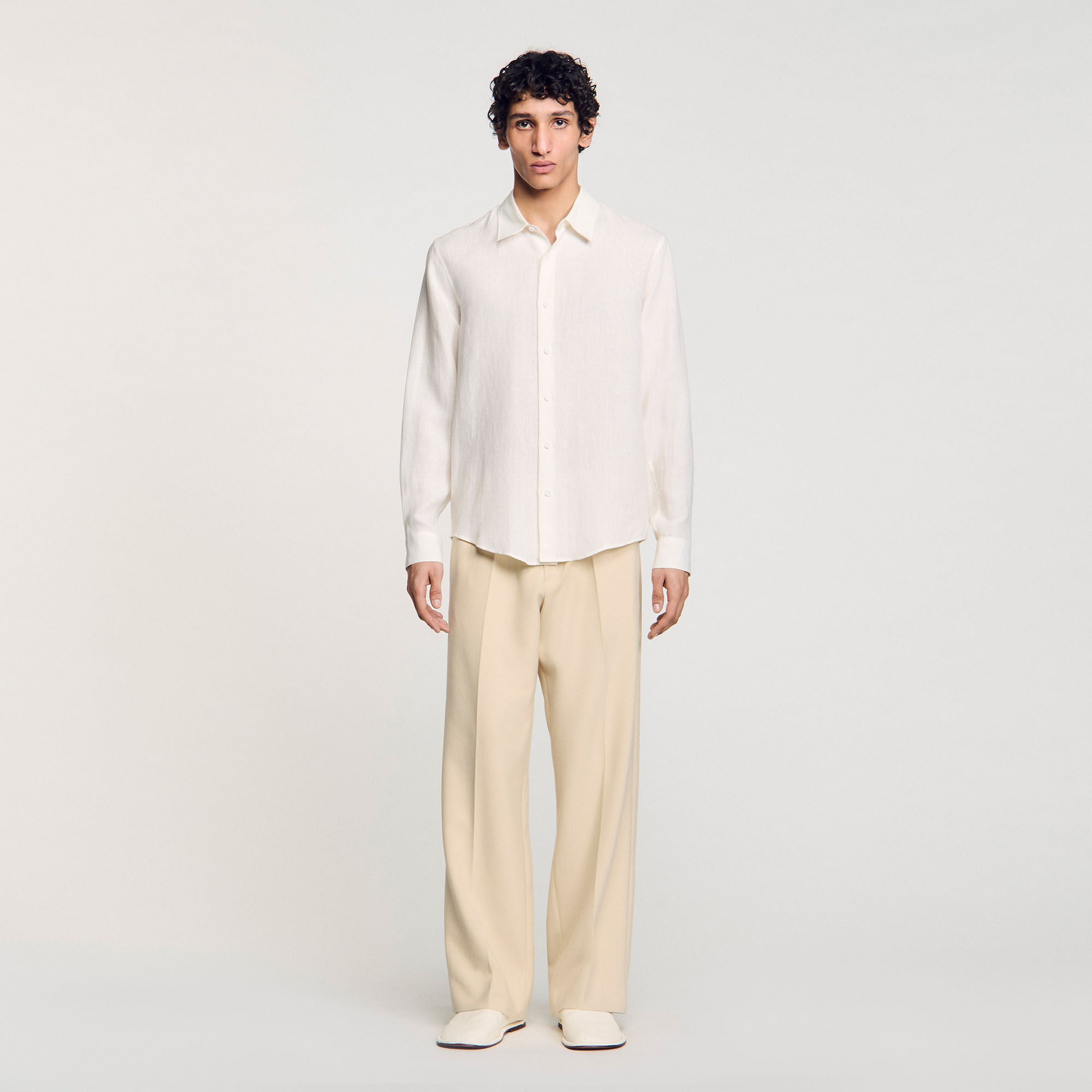 Linen Shirt Linen Shirt Ivory.