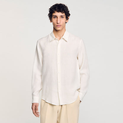 Linen Shirt Linen Shirt Ivory.