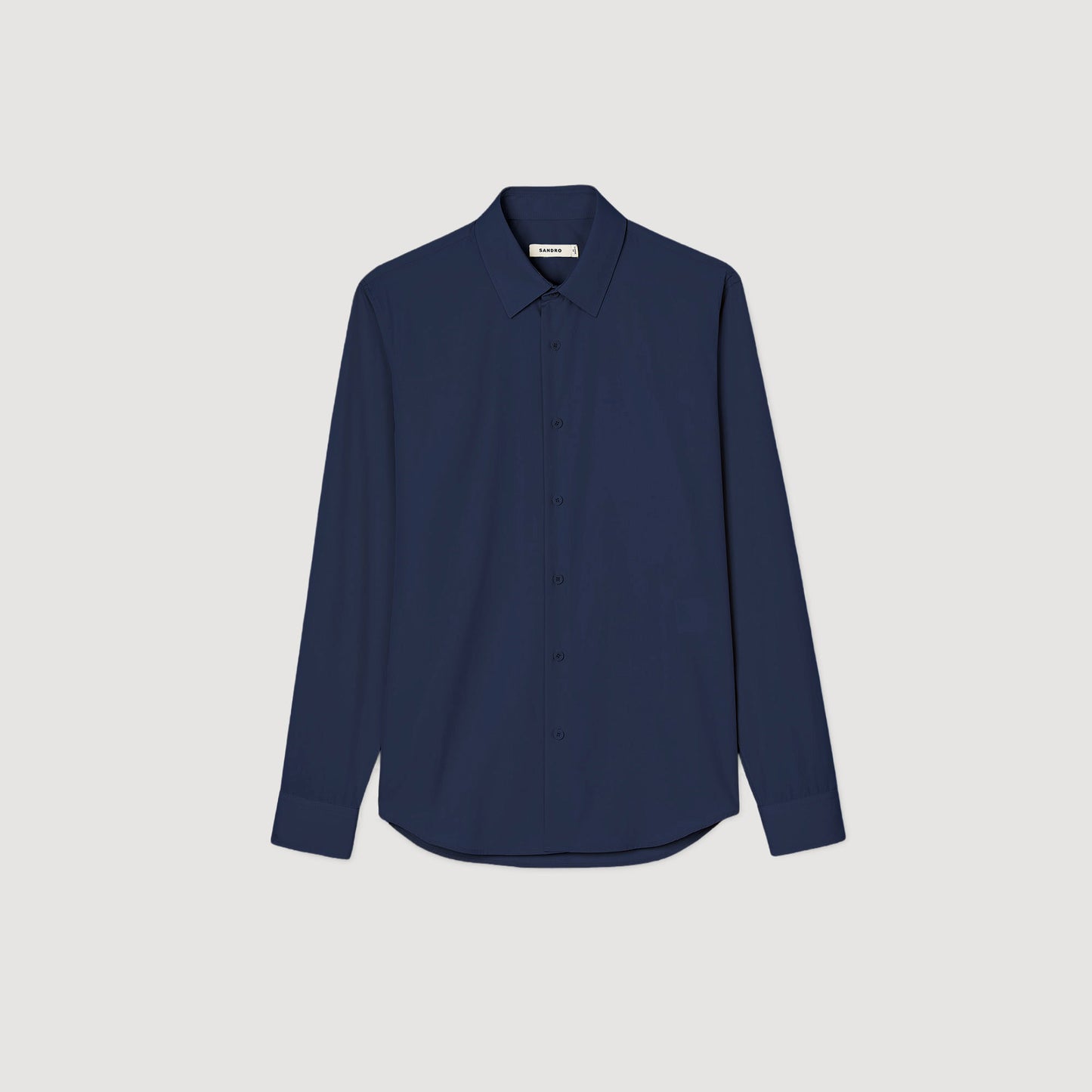 New Seamless Stretch Formal Shirt Midnight Blue