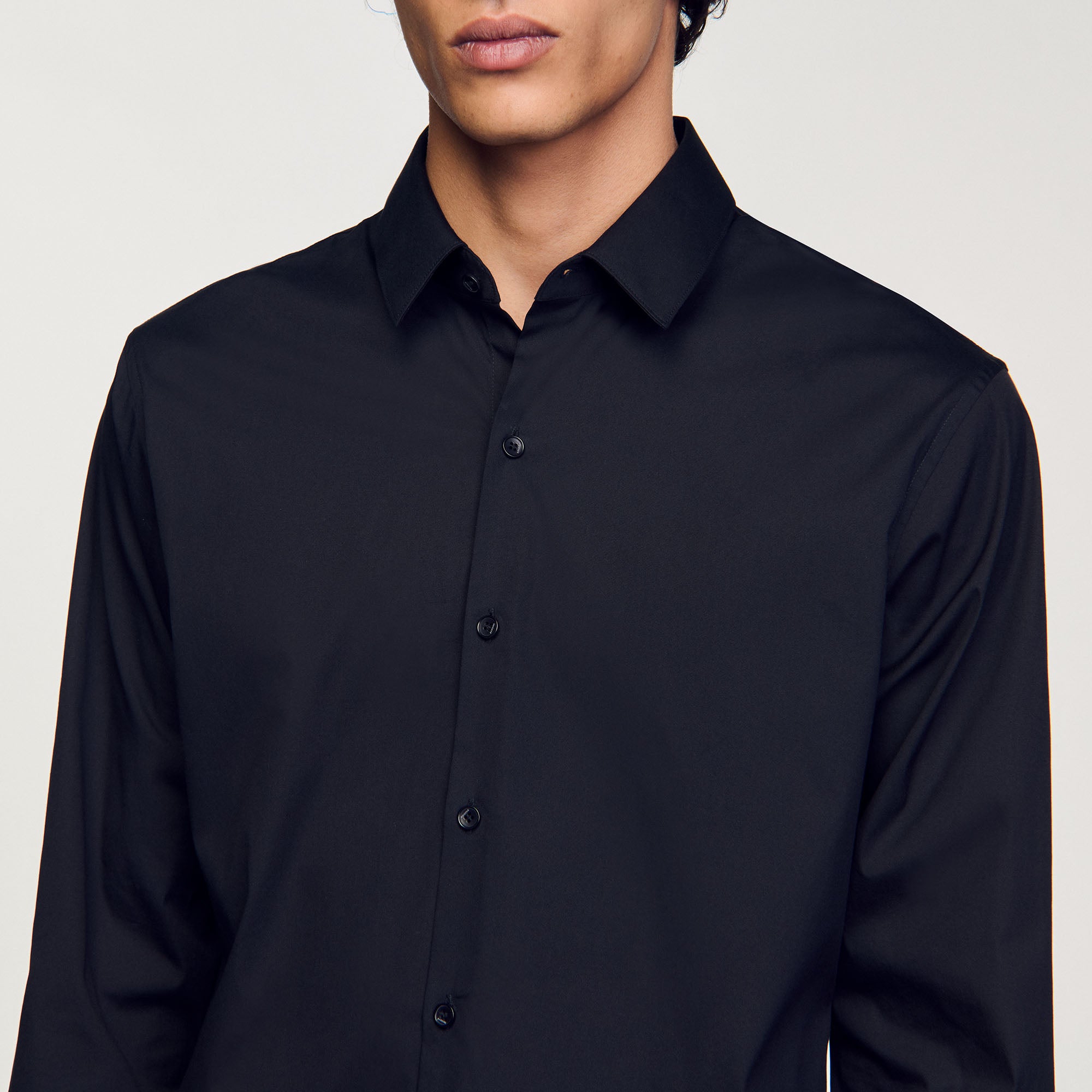 Plain Shirt Black