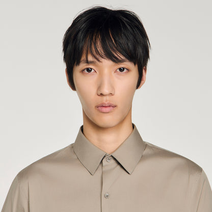 New Seamless Stretch Formal Shirt Aluminum