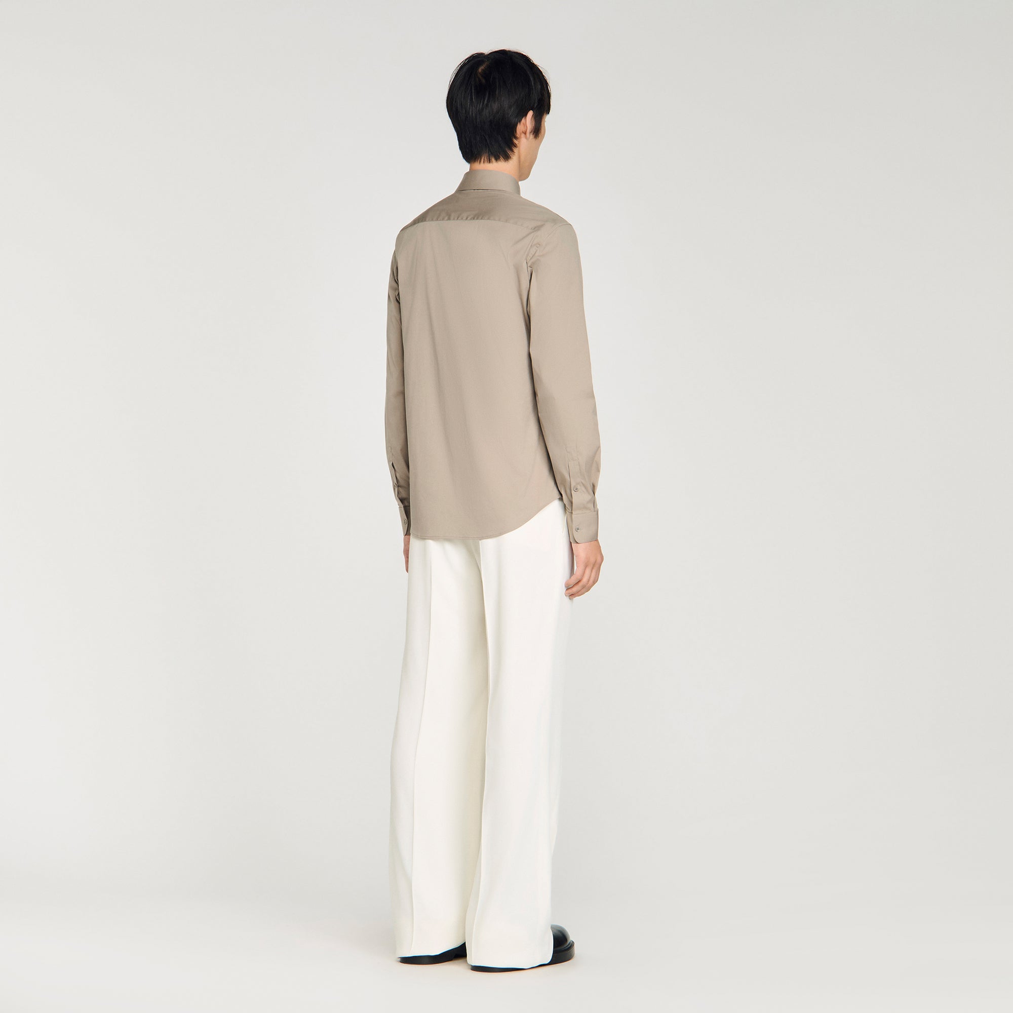 New Seamless Stretch Formal Shirt Aluminum