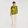 Loose-Fit Floral Shirt Super Green