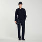 Knit Overshirt Button-Down Cardigan Black