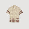  Vintage Flower Shirt Mc Floral Motif Shirt Oats