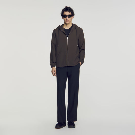 Joker Hood  Shirt Dark Taupe