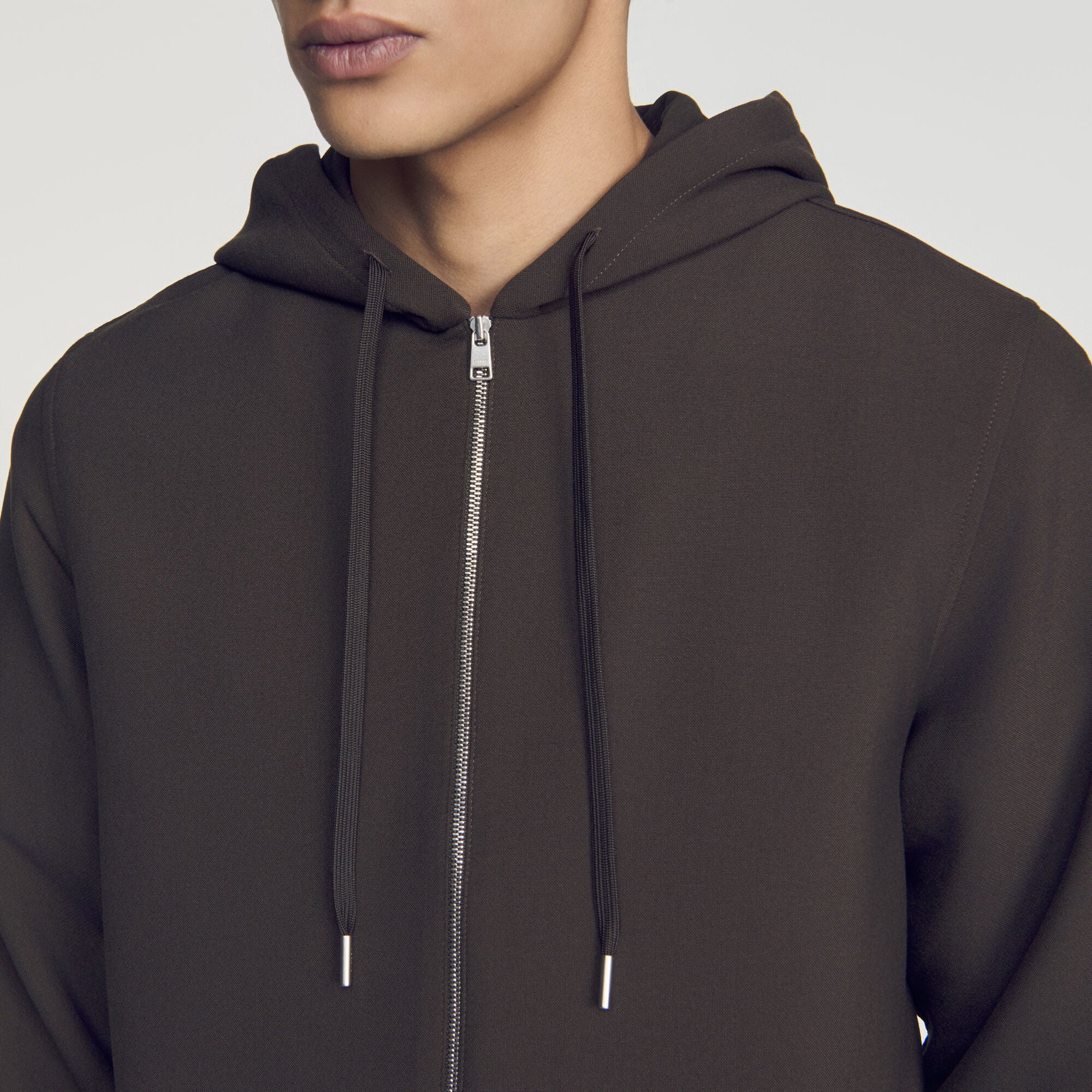 Joker Hood  Shirt Dark Taupe