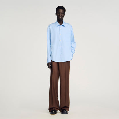 Stripes Shirt Striped Shirt Sky Blue
