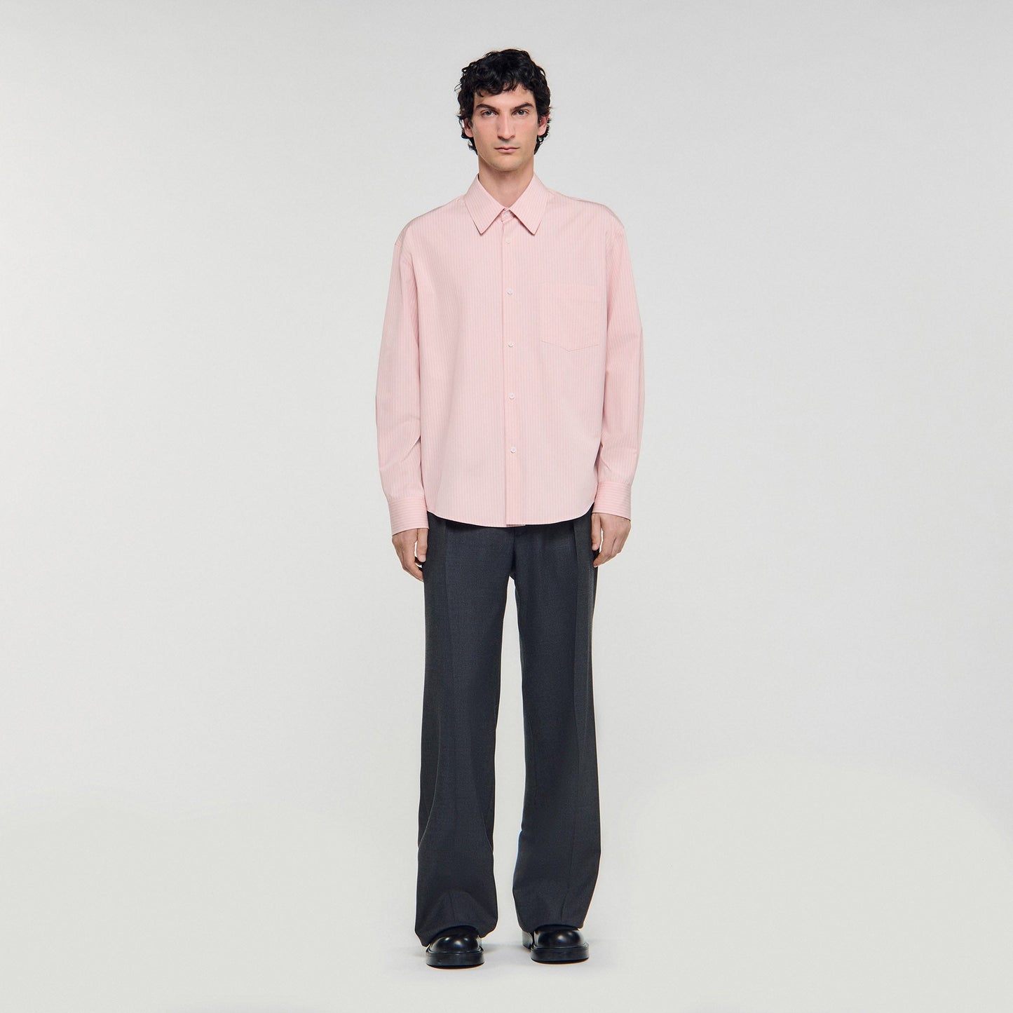 Stripes Shirt Striped Shirt Baby Pink