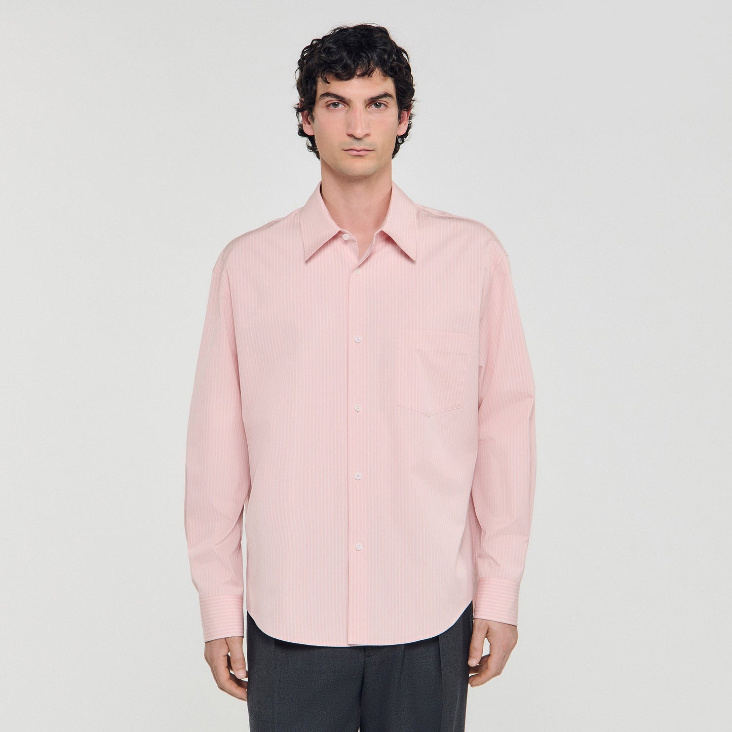Stripes Shirt Striped Shirt Baby Pink