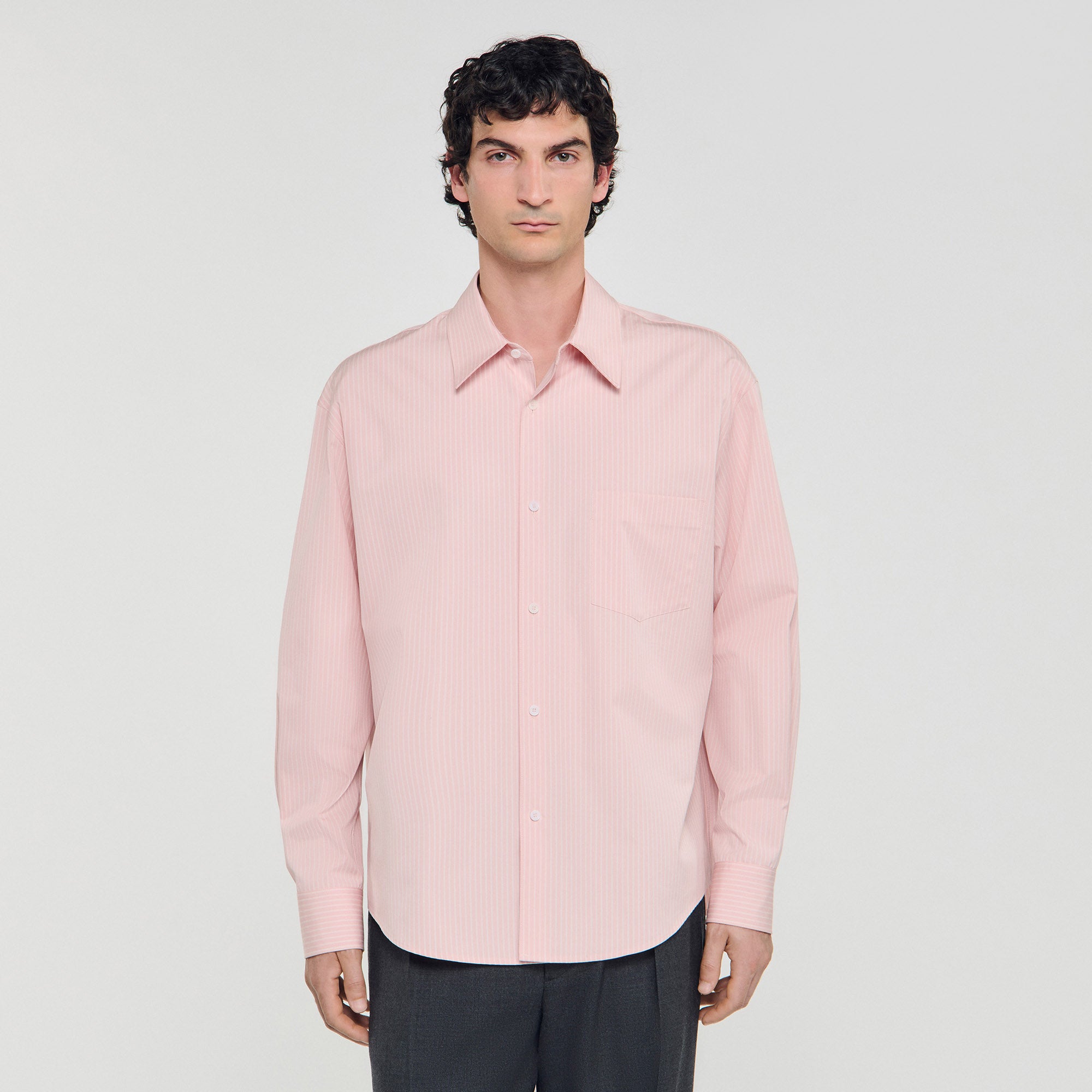Stripes Shirt Striped Shirt Baby Pink